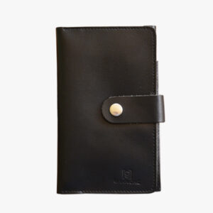 GHANCHE Multipurpose Leather Travel Wallet (Black) GH-MPT-01
