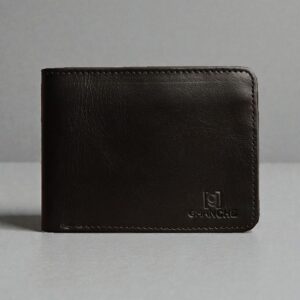 Ghanche Bifold Leather Wallet (Black Shine) GH-BFL-05