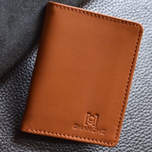 GHANCHE Super slim Leather Wallet (Bronze) GH-SLM-02