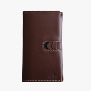 GHANCHE Leather Mobile Pouch & Wallet (Bistre Brown) GH-MP-04